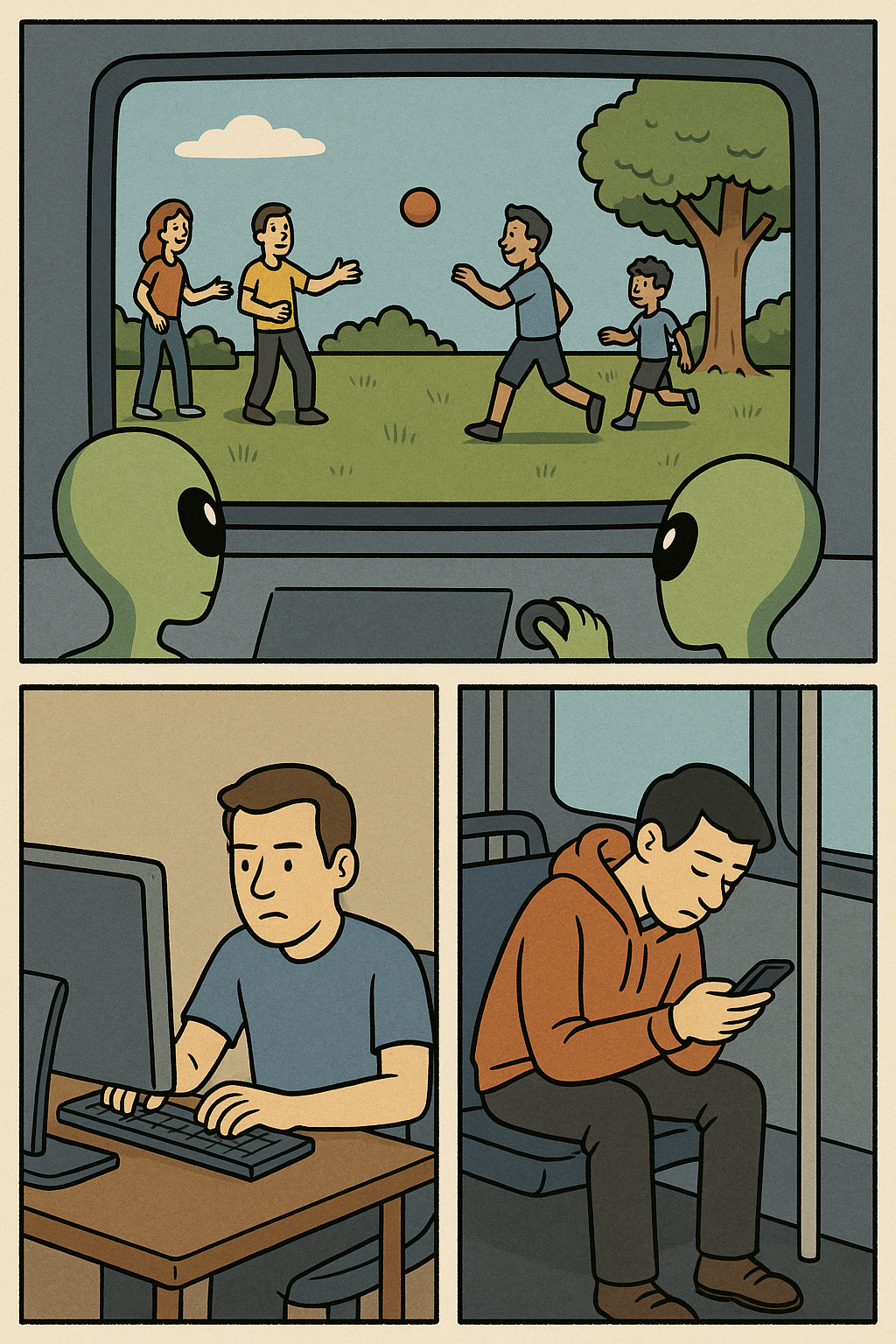 Shot Of Humans