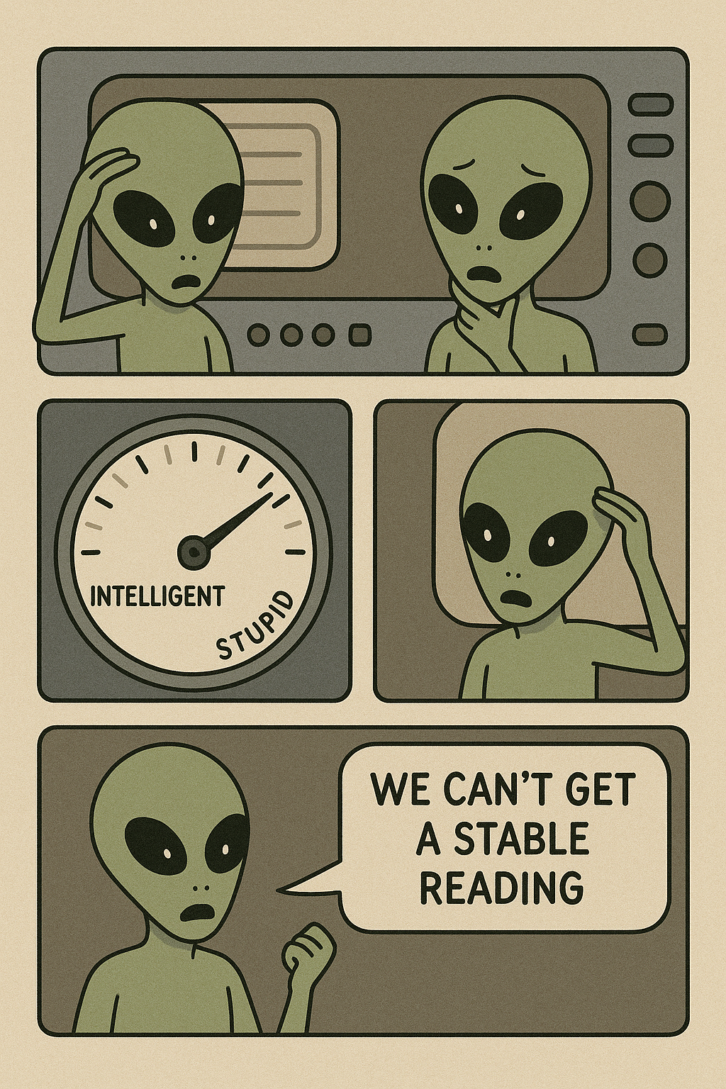 Confused Aliens