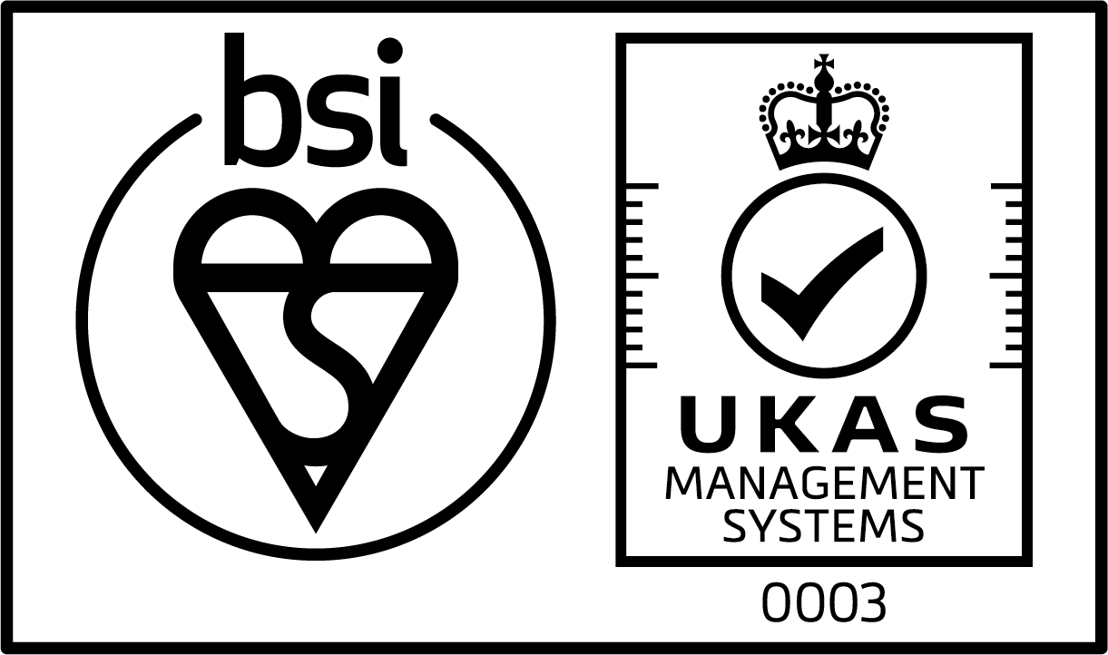 BSI ISO/IEC 27001 Certified - UKAS Management Systems